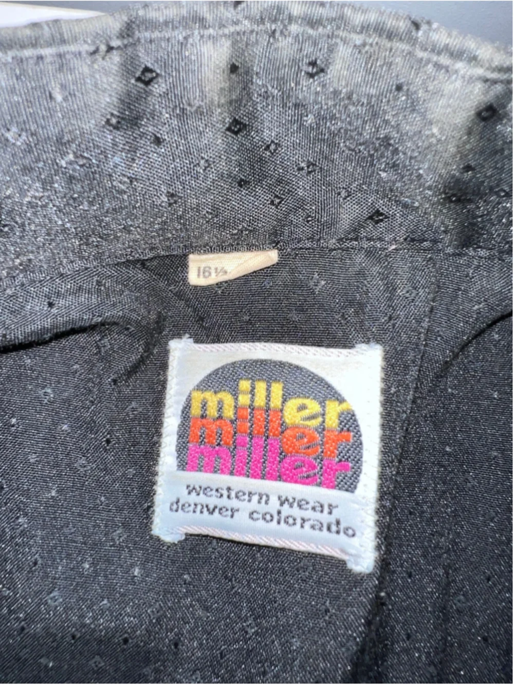 Miller Western Wear men miller
